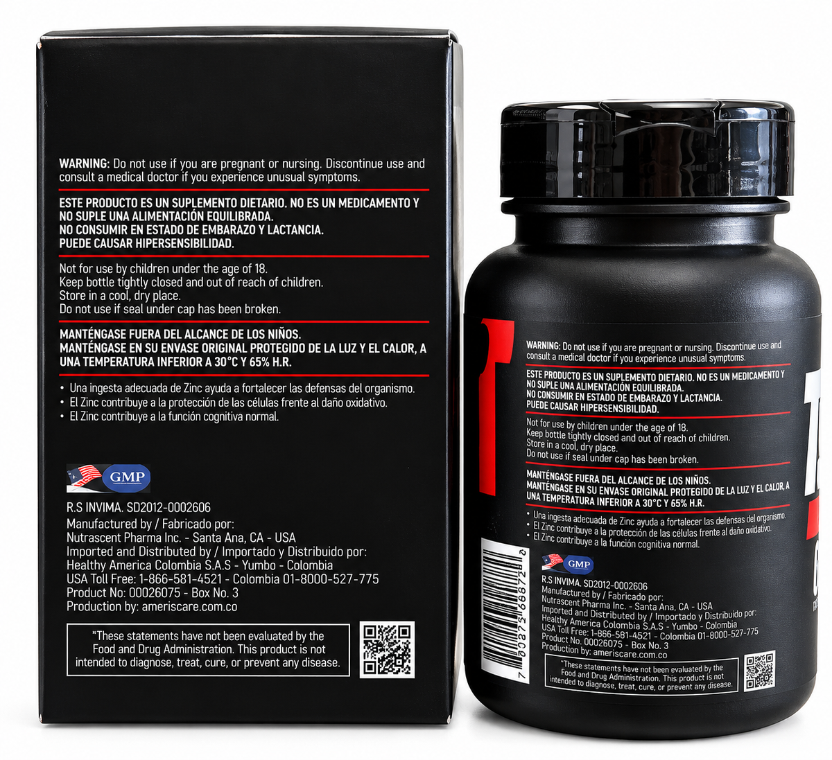 Turbo Guaraná 300 Mg 60 Tabletas Suplemento Dietario