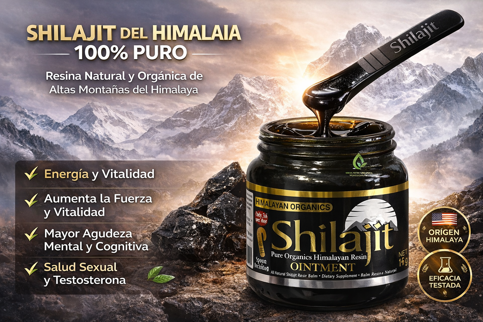 SHILAJIT RESINA X 130 GR