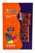 L-Carnitina Healthy Sports 3000 mg | 12 Sachets | Quema Grasa y Rendimiento