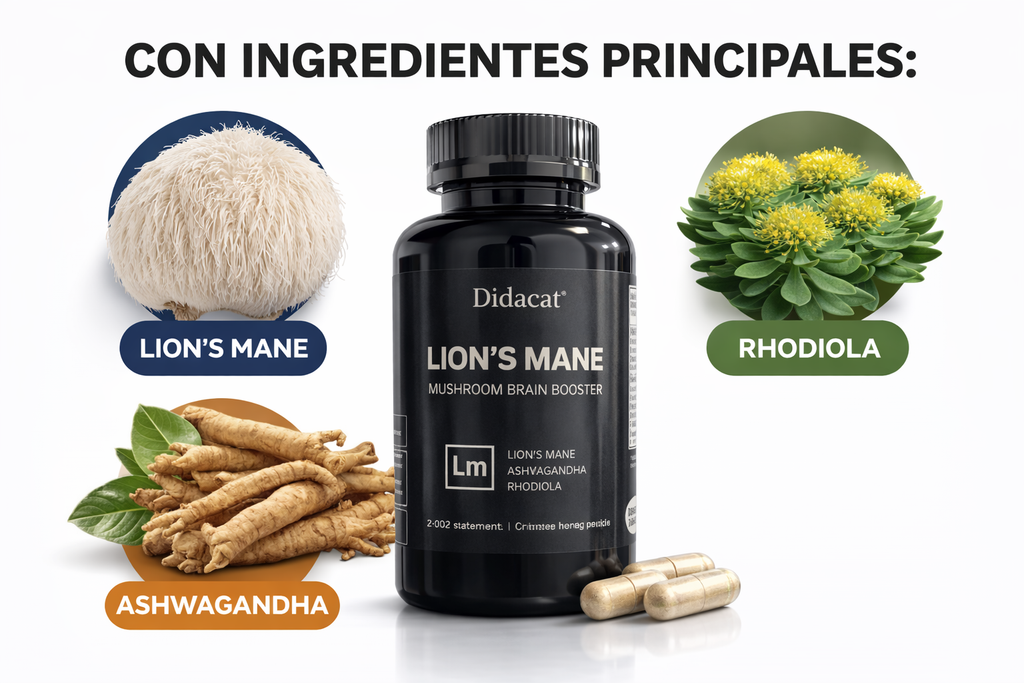 MELENA DE LEON X 1000 MG X 120 CAPSULAS