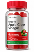 Gomitas de Vinagre de Manzana Horbaach 500 mg | Apple Cider Vinegar | 60 Gomitas