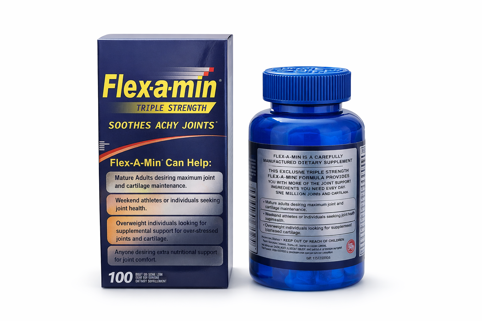 FLEXAMI TRIPLE STRENGTH X 100 TABLETAS