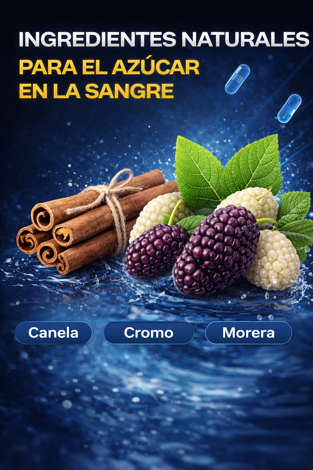 BLOOD SUGAR COMPLEX 940MG X 60 CAPSULAS