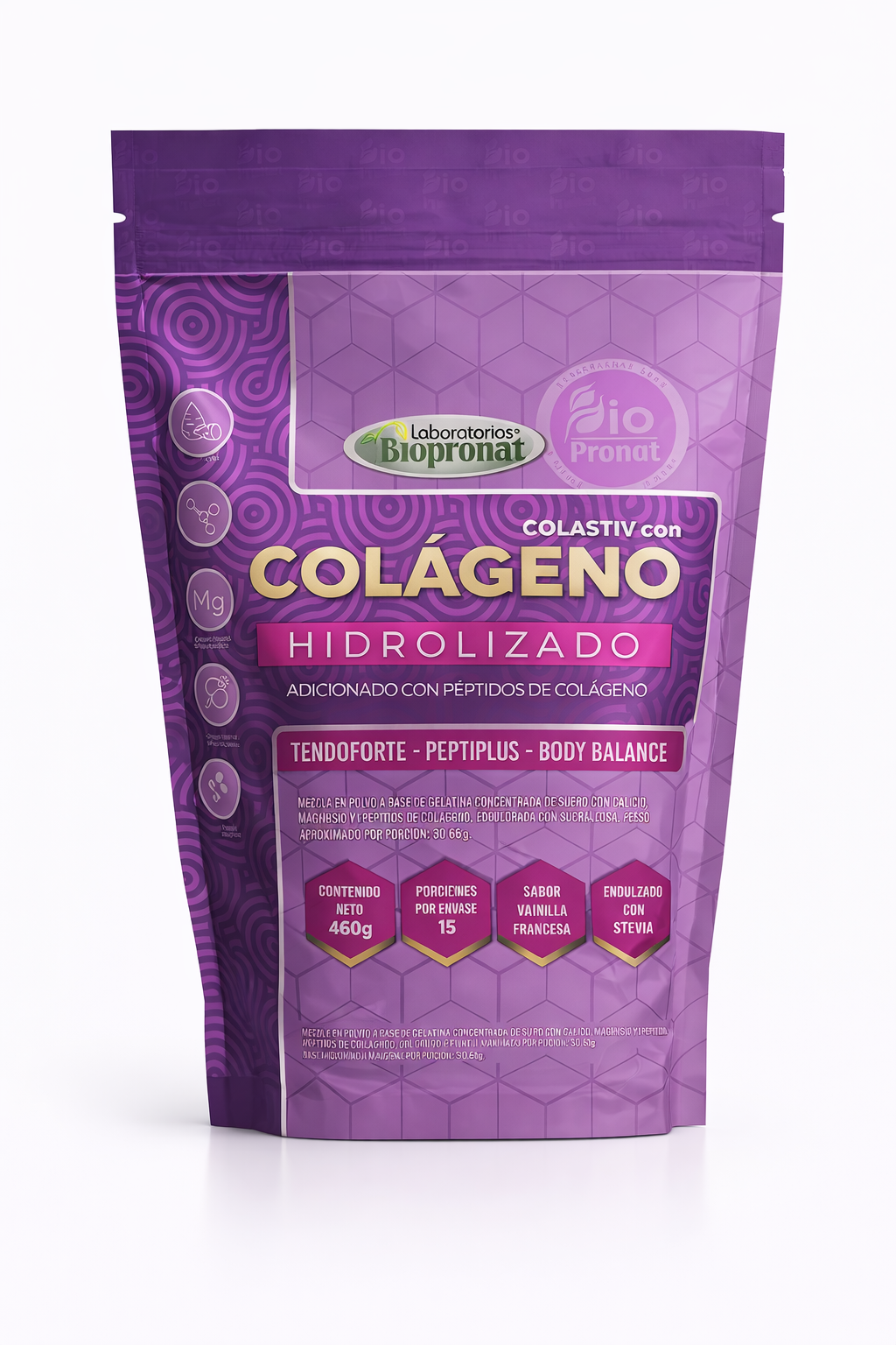 COLAGENO HIDROLIZADO CON PEPTIDOS X 450 GR 13000 MG
