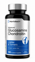Glucosamina Condroitina Msm Cúrcuma Horbäach 180 Tabletas