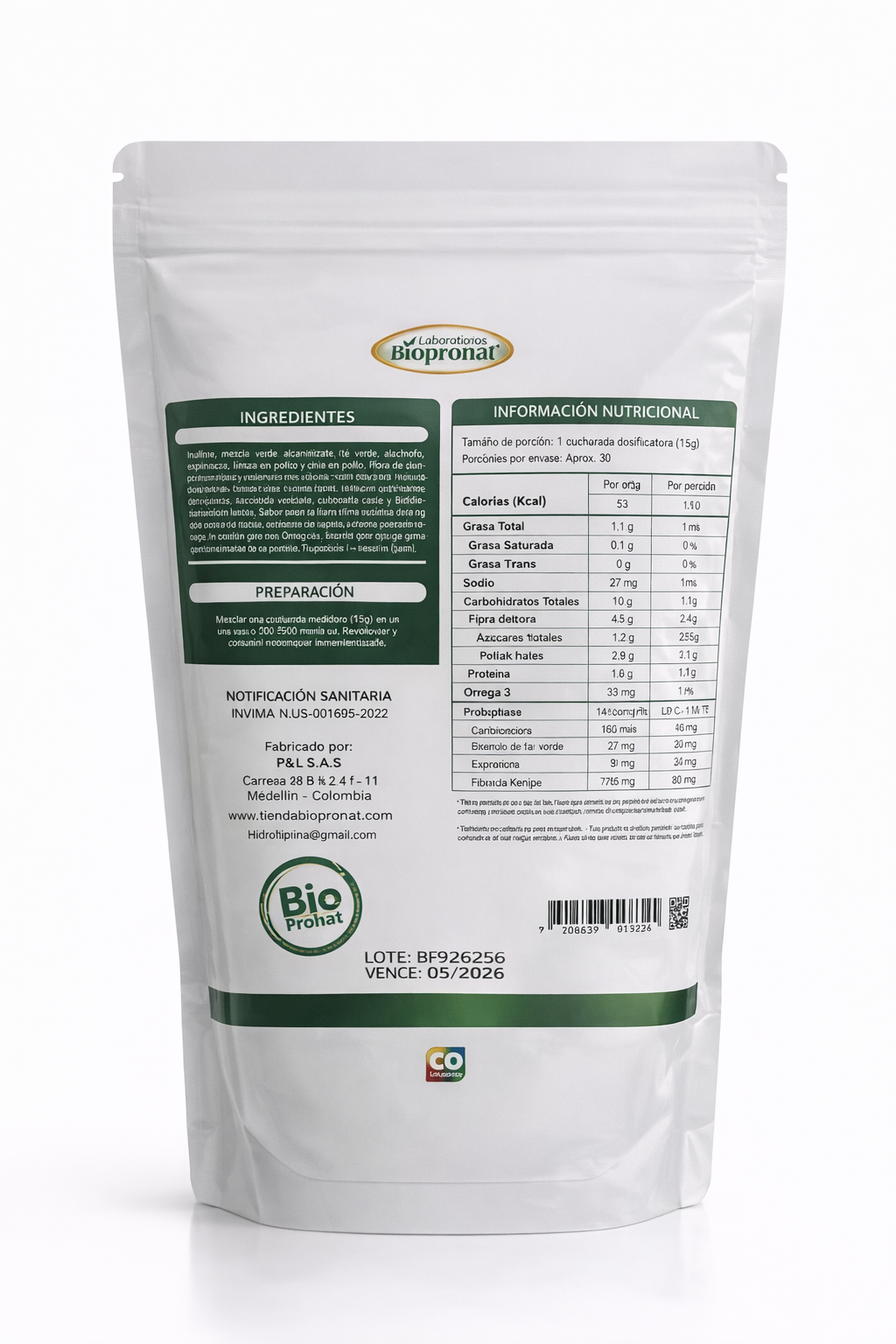 FIBRA BIO FIMICOL X 450 GR