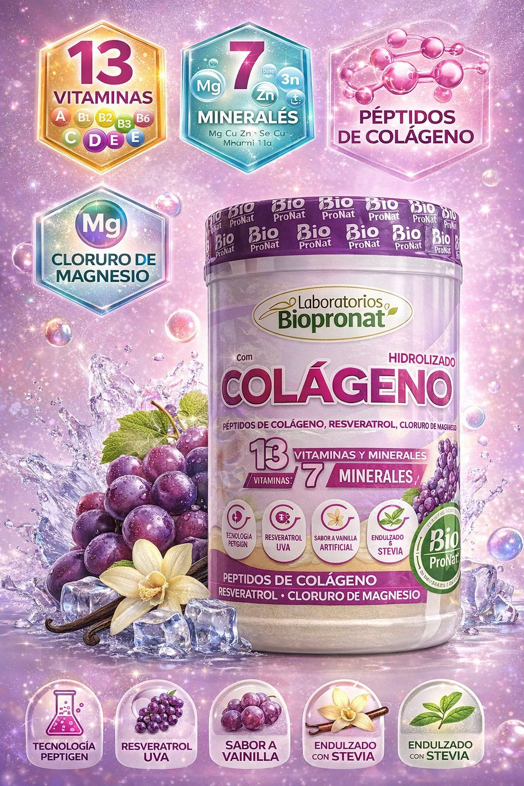 PEPTIDOS DE COLAGENO 700 GR HIDROLIZADO
