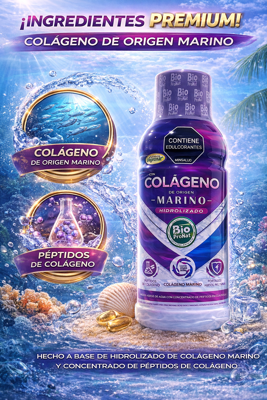COLAGENO MARINO  X 500 ML