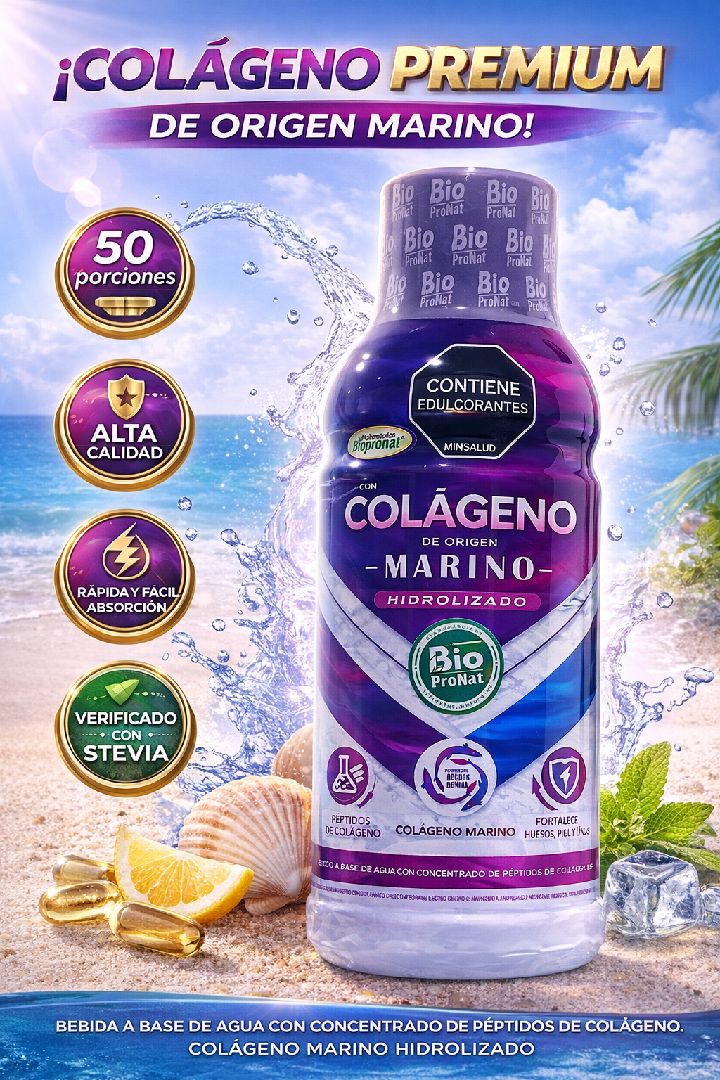 COLAGENO MARINO  X 500 ML