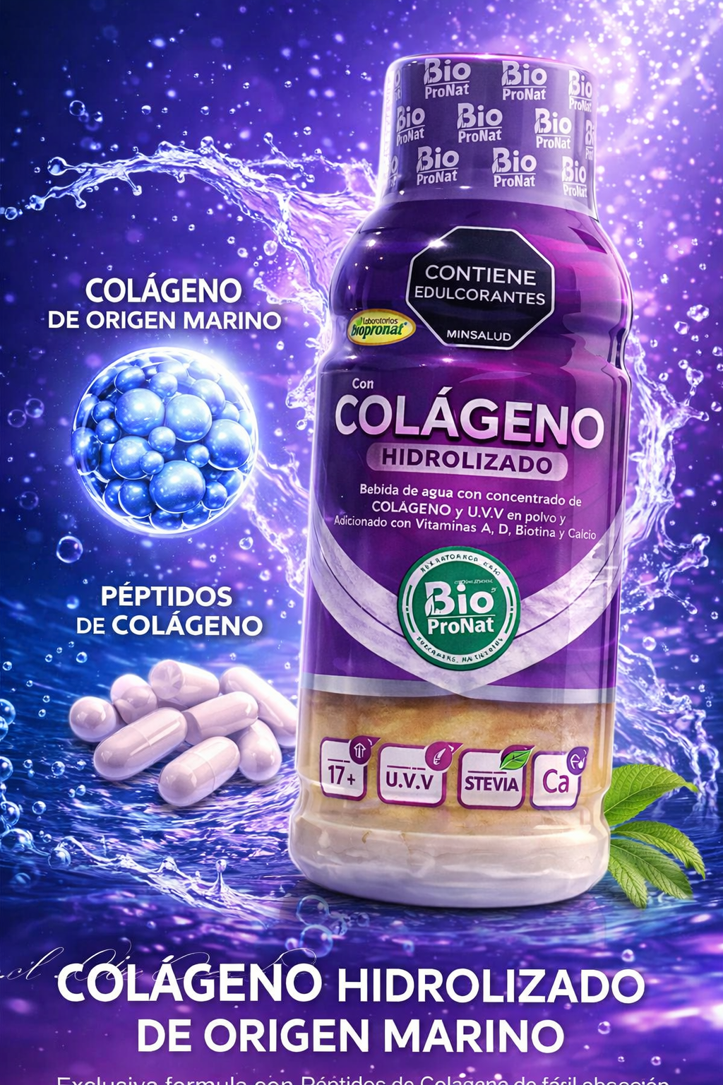 COLAGENO HIDROLIZADO X 500 ML