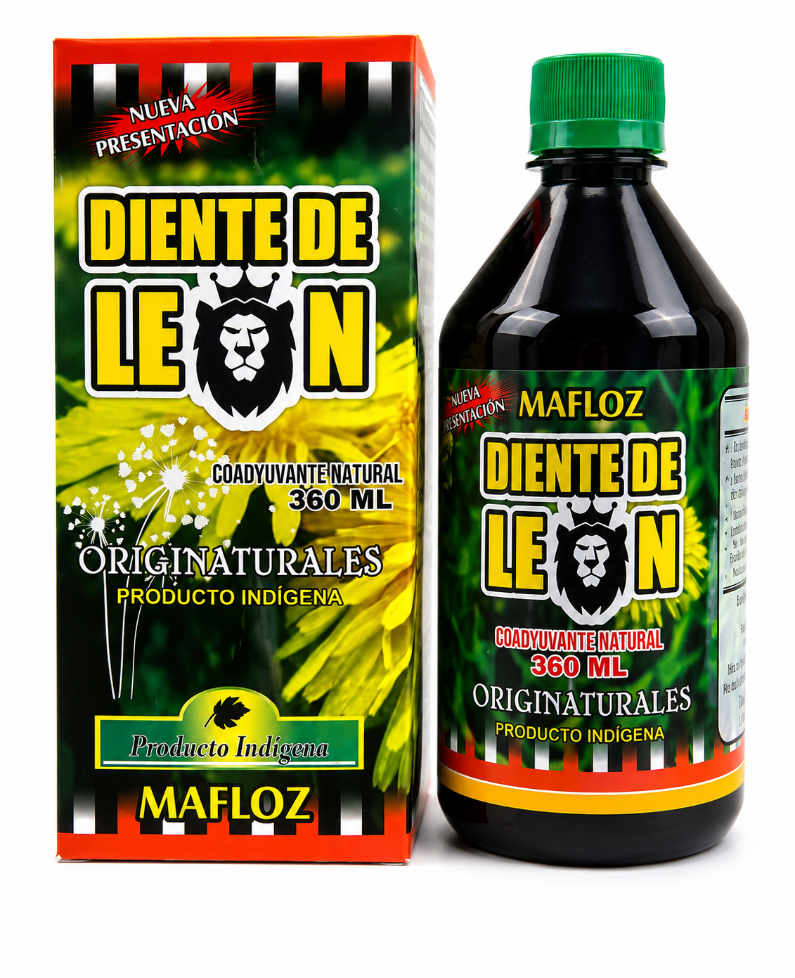 Extracto de Diente de León 360 ml | Depuración Hepática Natural | MAFLOZ
