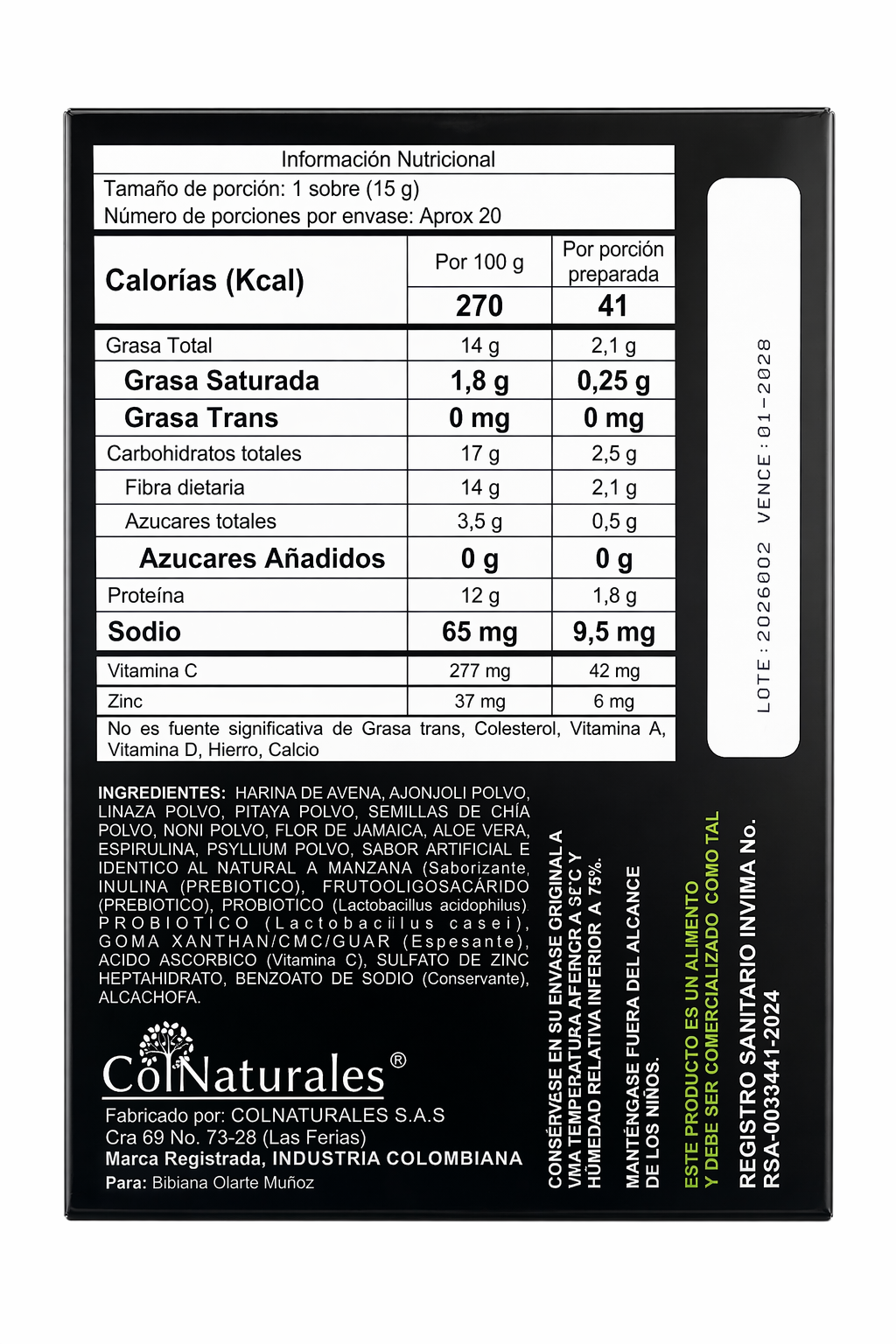 CORPROBIOTIC PROBIÓTICOS Y PREBIÓTICOS X 20 SOBRES | SALUD DIGESTIVA