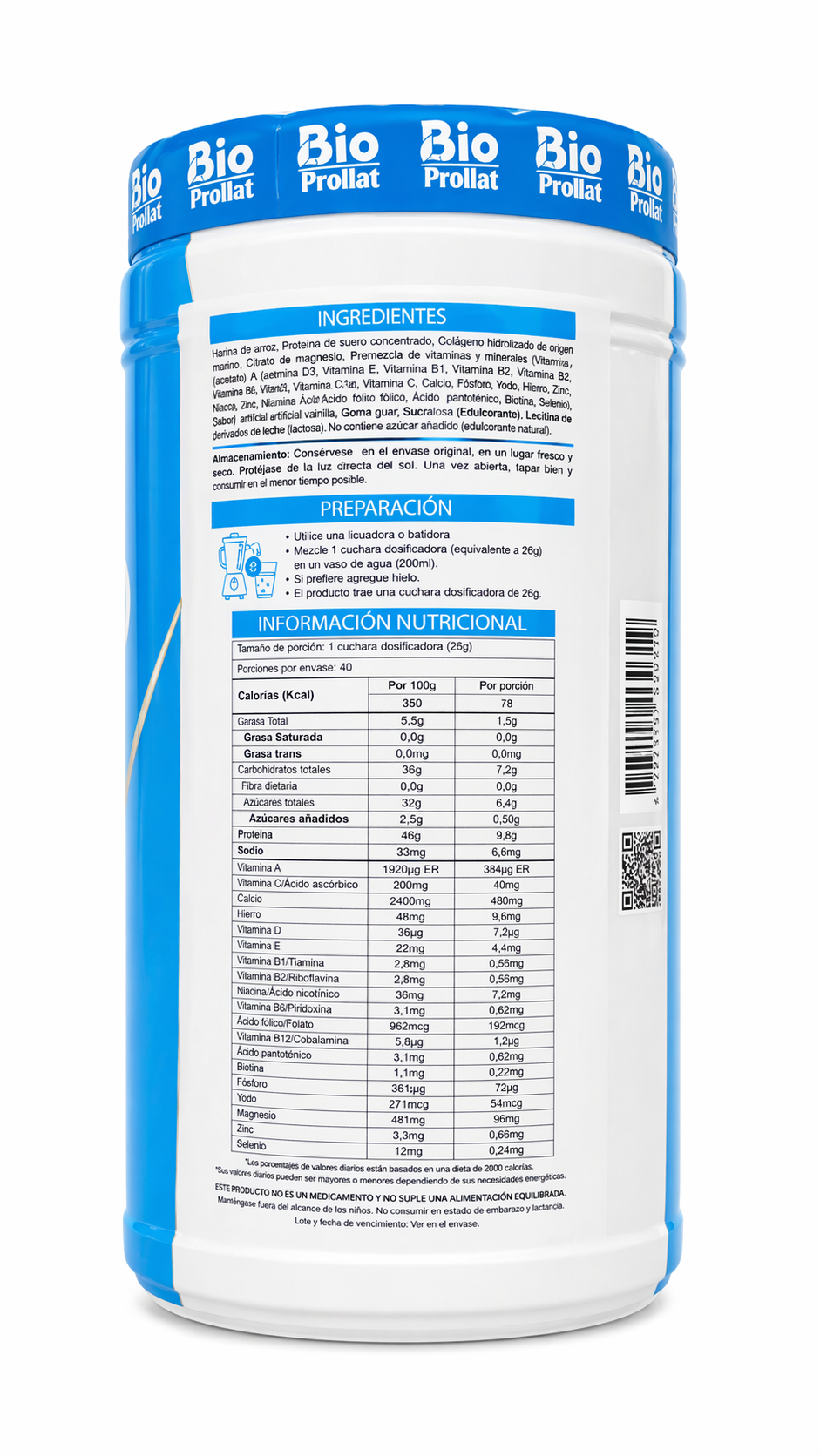 COLÁGENO MARINO HIDROLIZADO 700 G | 12 VITAMINAS, 6 MINERALES Y RESVERATROL