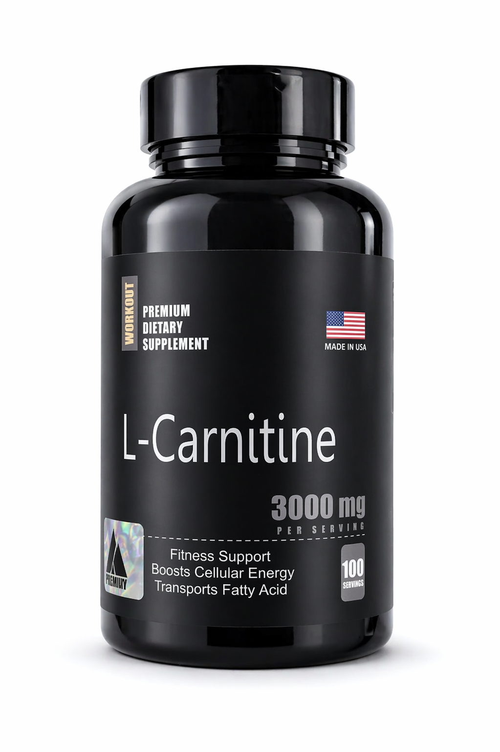 L-CARNITINA 3000 MG X 100 SOFTGELS | QUEMADOR DE GRASA Y RENDIMIENTO DEPORTIVO