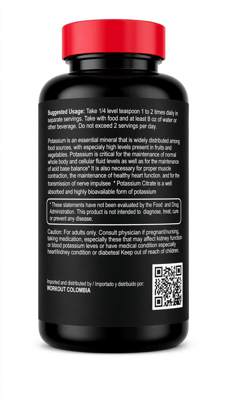 CITRATO DE POTASIO 1000 MG X 100 SOFTGELS | ELECTROLITOS, MÚSCULOS Y CORAZÓN
