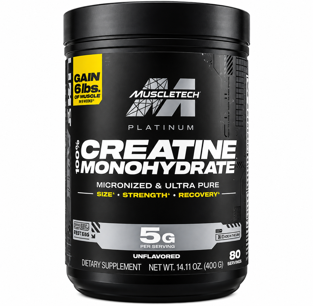 Creatina Platinum MuscleTech | 80 servicios
