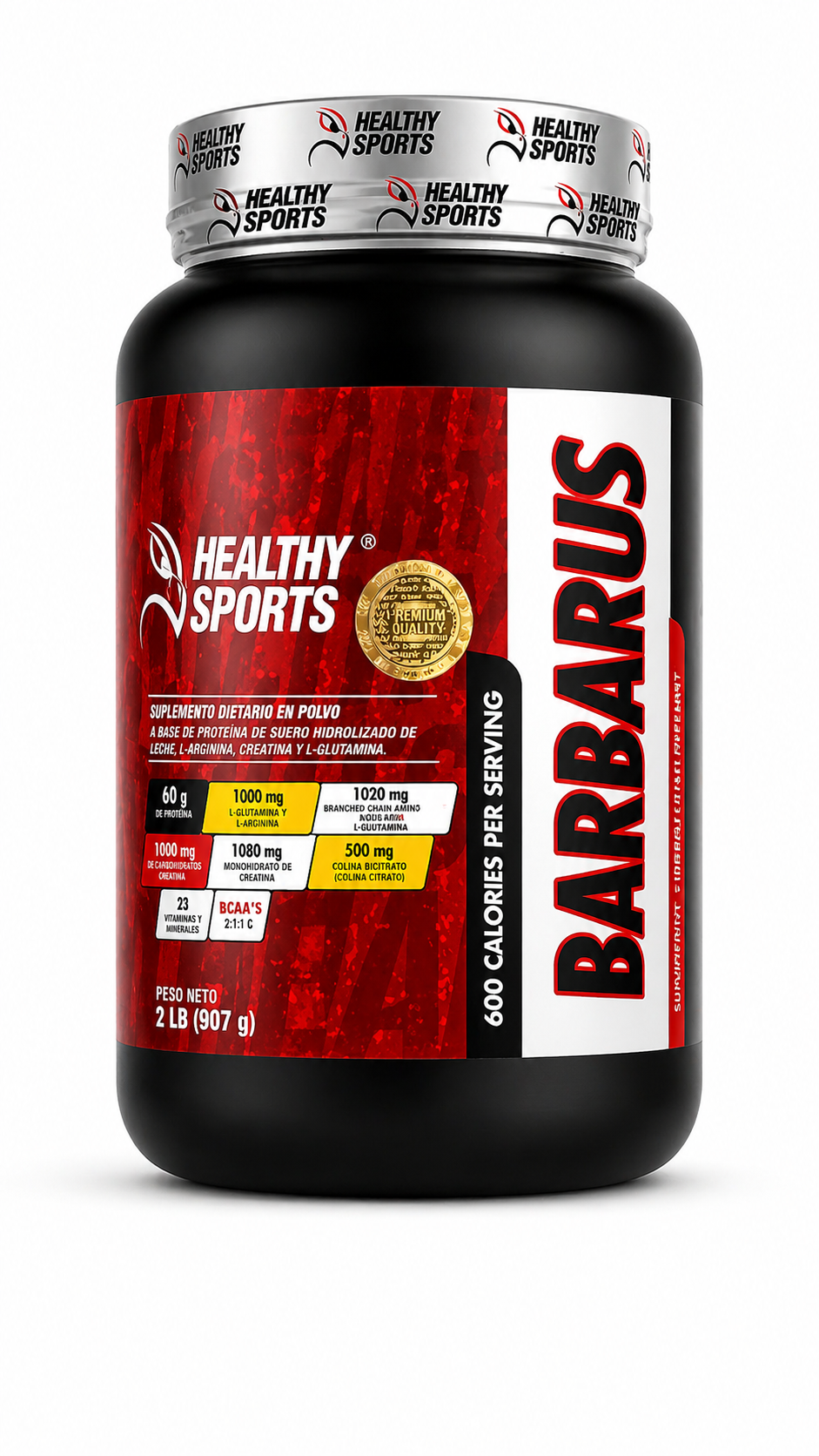 Proteína Barbarus 900g – 60g de Proteína por Porción | Healthy Sports