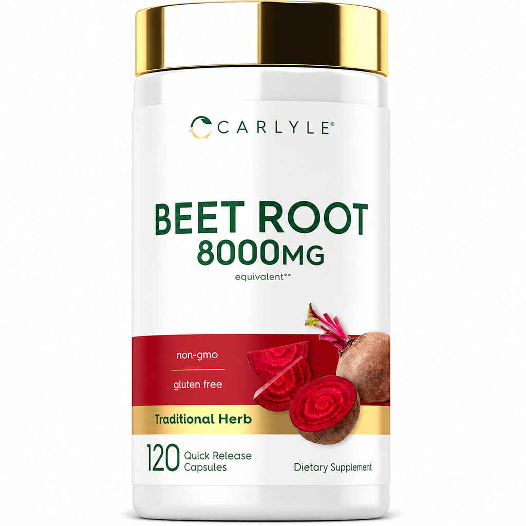 Beet Root Carlyle 8000 mg | Óxido Nítrico y Energía Natural