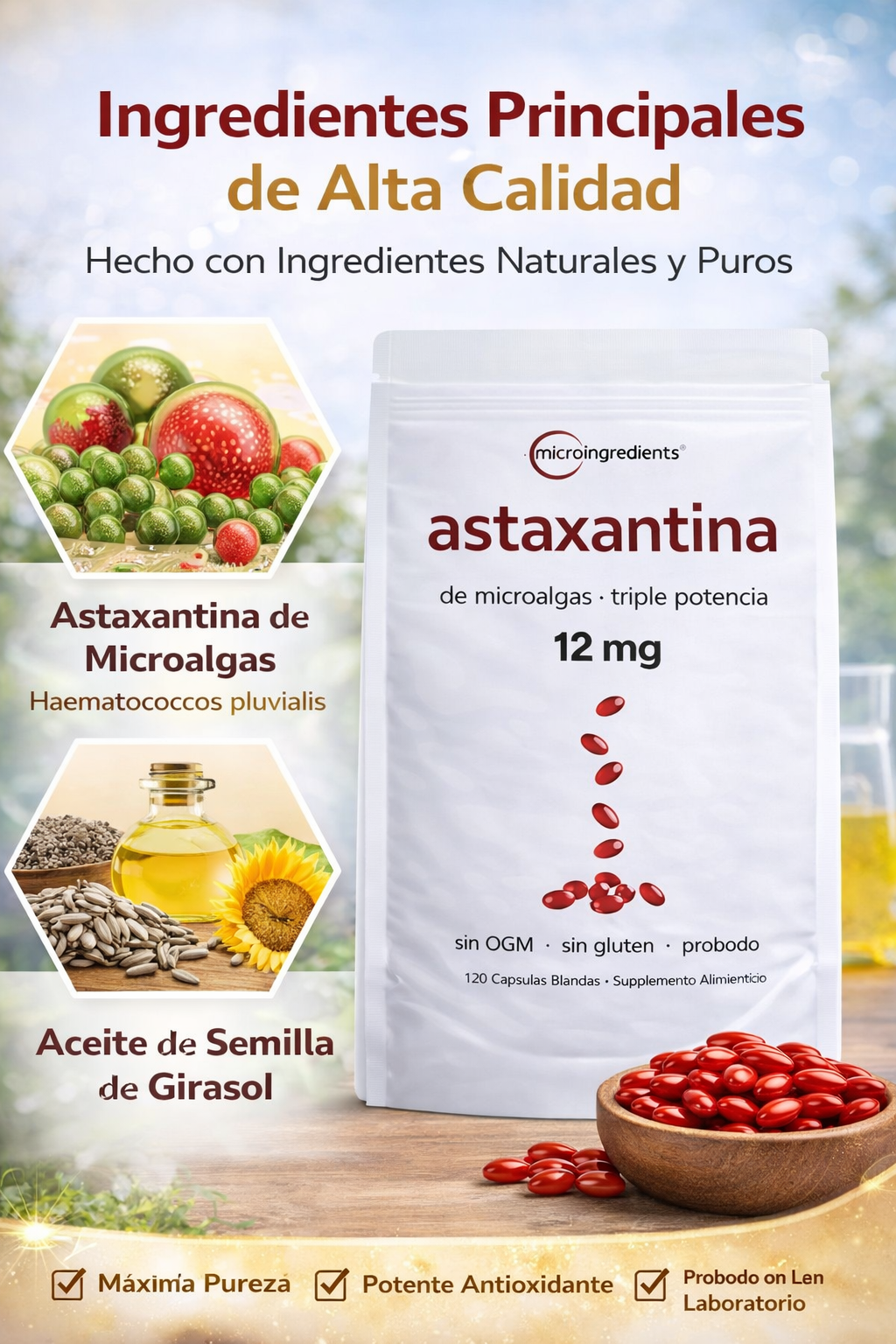 ASTAXANTHIN 12 MG X 120 SOFGELS
