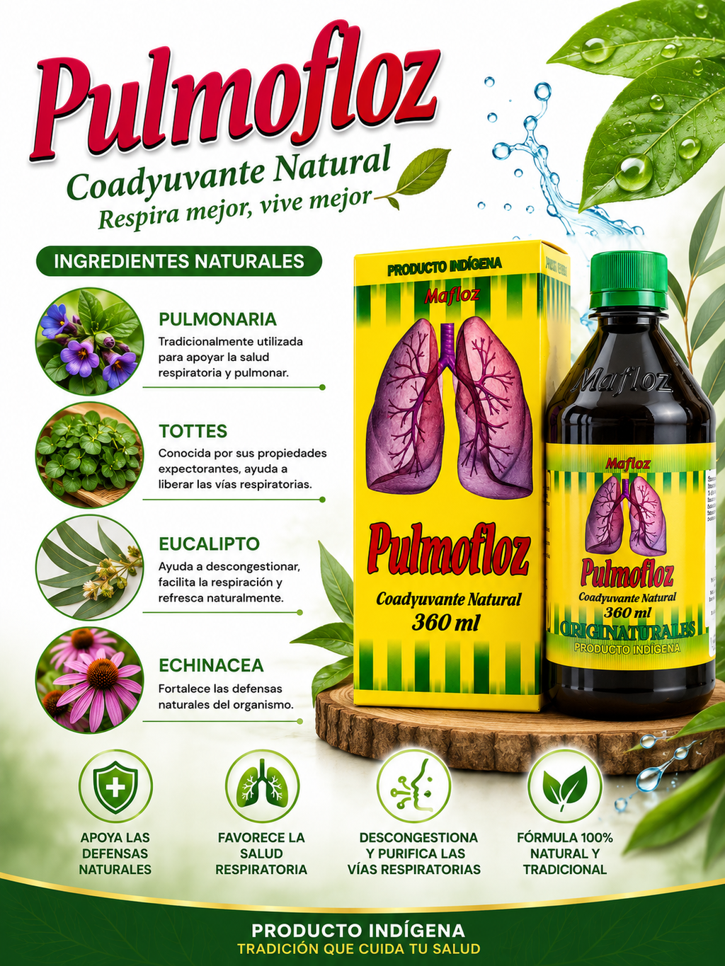 Pulmofloz x 360 ml felma tos descogestion