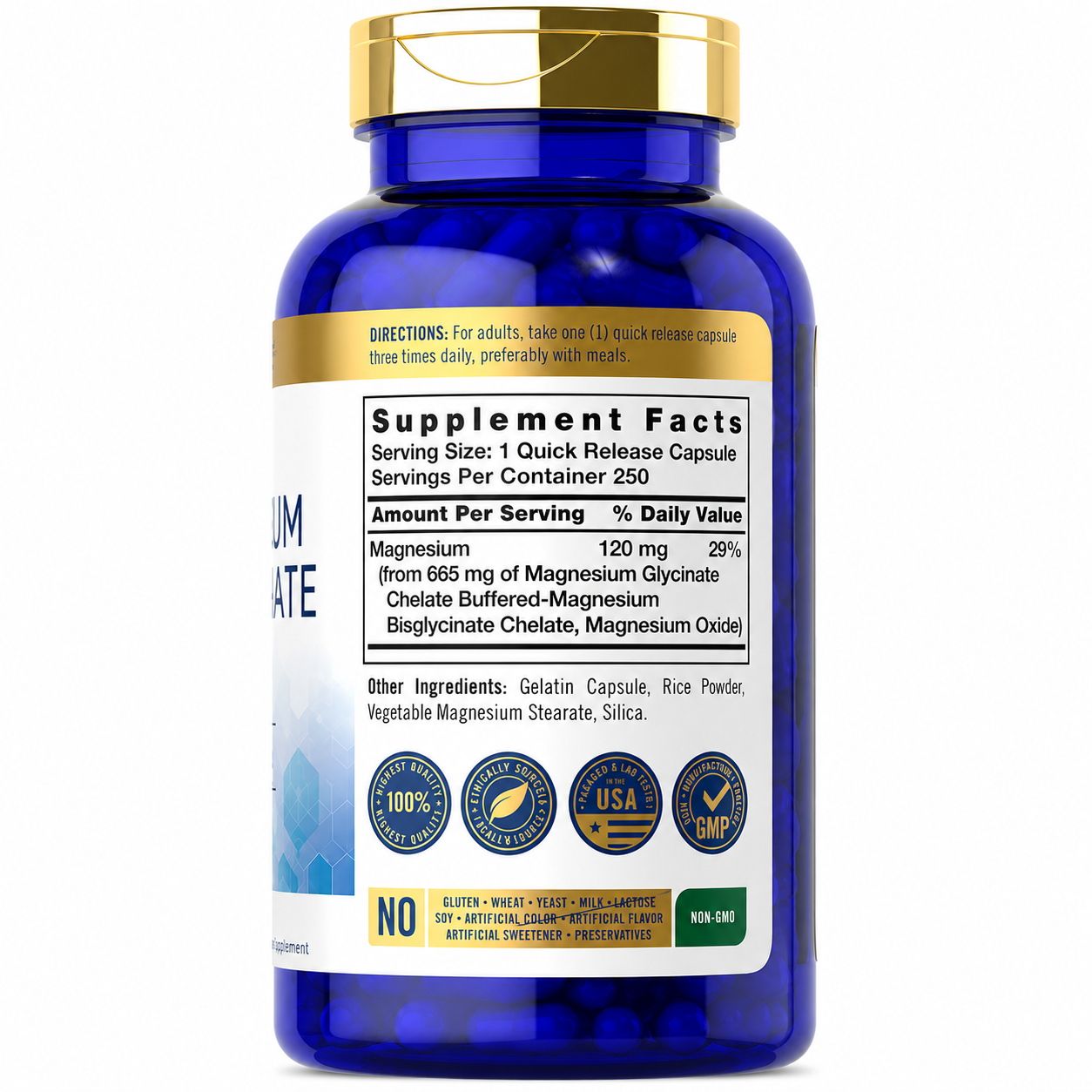 Bisglicinato de Magnesio 665 mg – Carlyle | Máxima Absorción y Relajación Muscular
