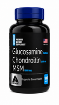 Glucosamina, Condroitina y MSM 100 Softgels — Articulaciones Fuertes y Sin Dolor