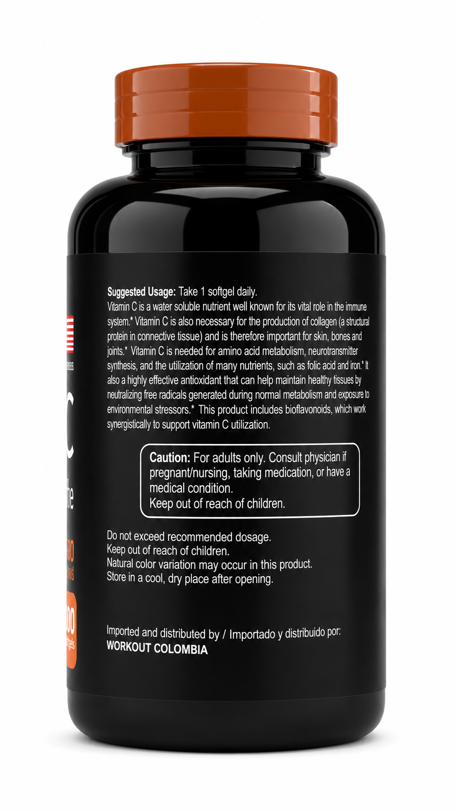 VITAMINA C +ZINC DE ALTA POTENCIA 1500 MG