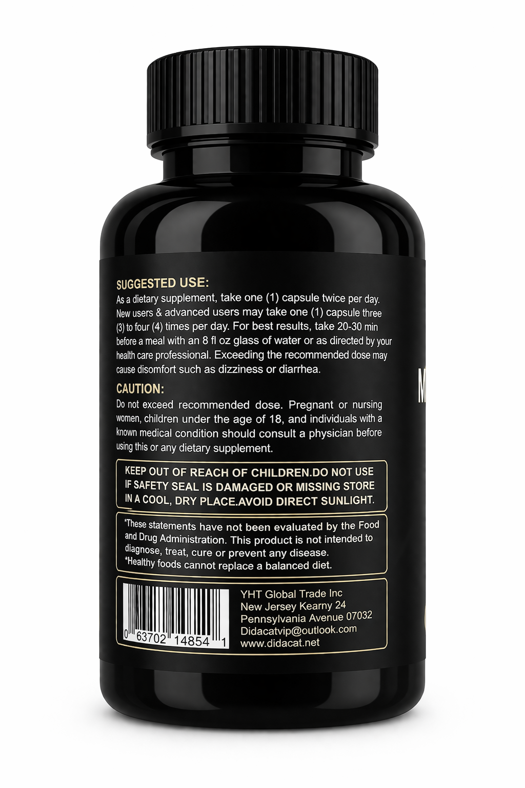 MAGNESIUM L-THREONATE X 120 CAPSULAS 1000 MG