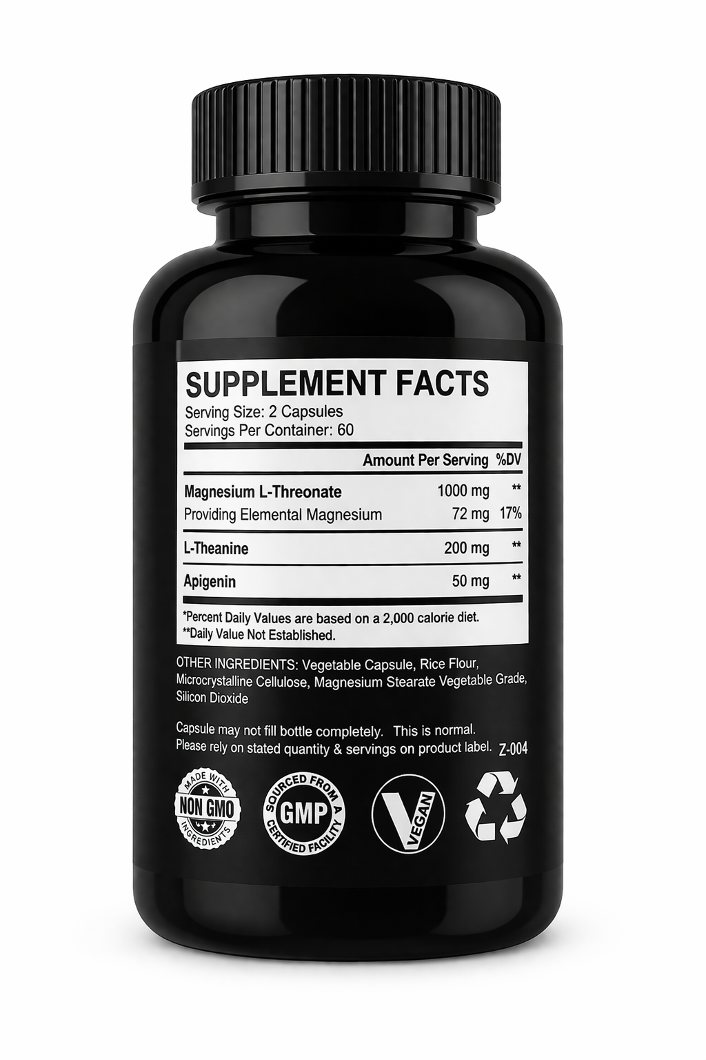 MAGNESIUM L-THREONATE X 120 CAPSULAS 1000 MG