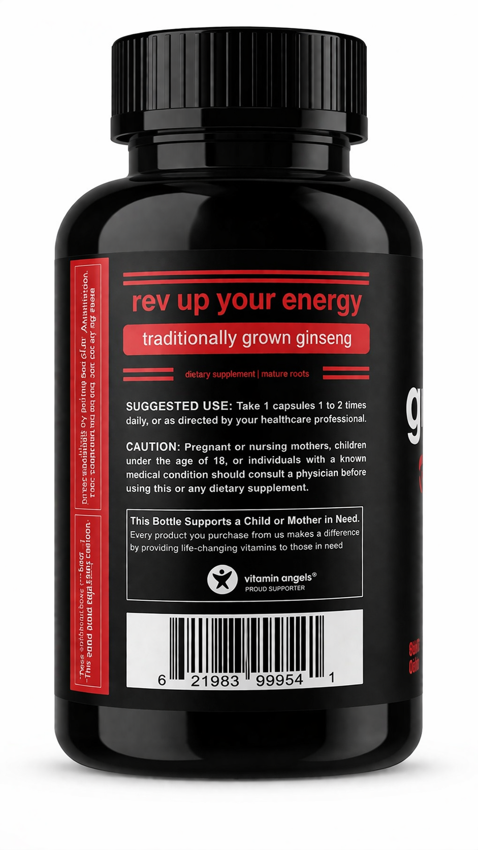 GINSENG  ROJO KOREANO PANAX 120 CAPSULAS