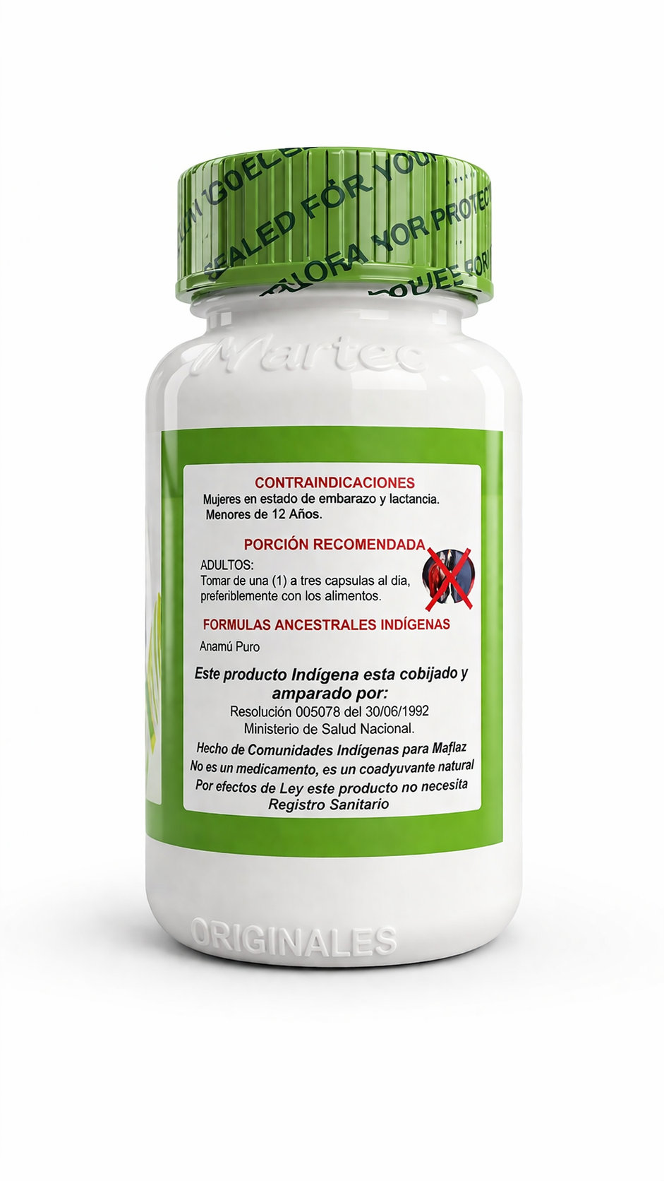 ANAMU X 500 MG X 60 CAPSULAS