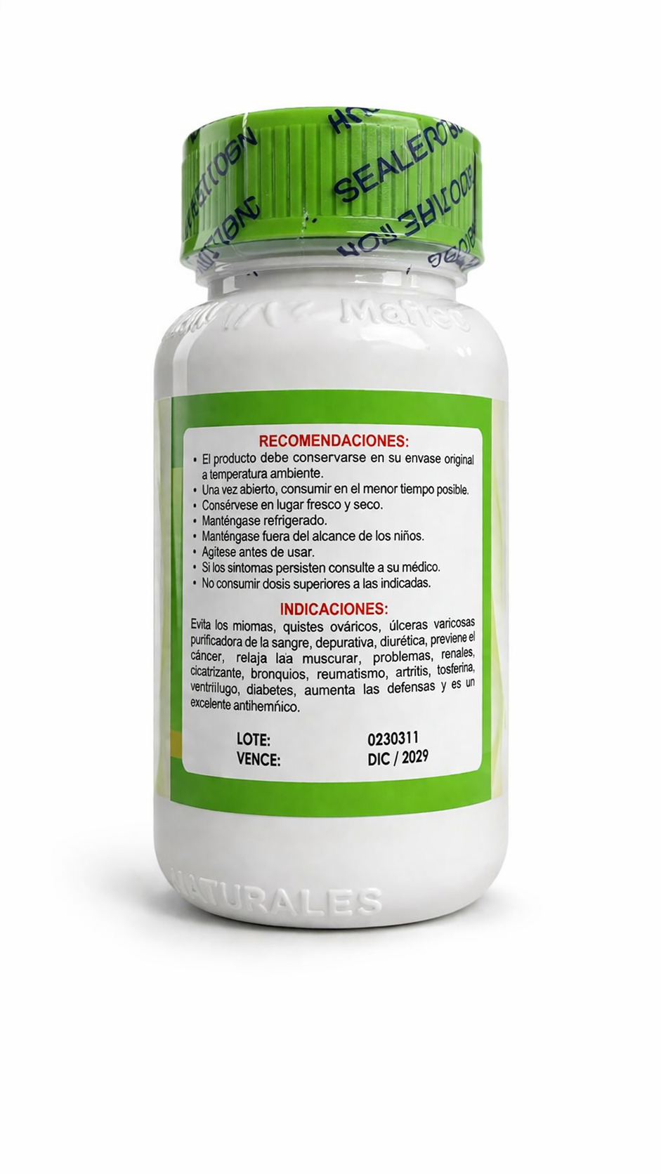 ANAMU X 500 MG X 60 CAPSULAS