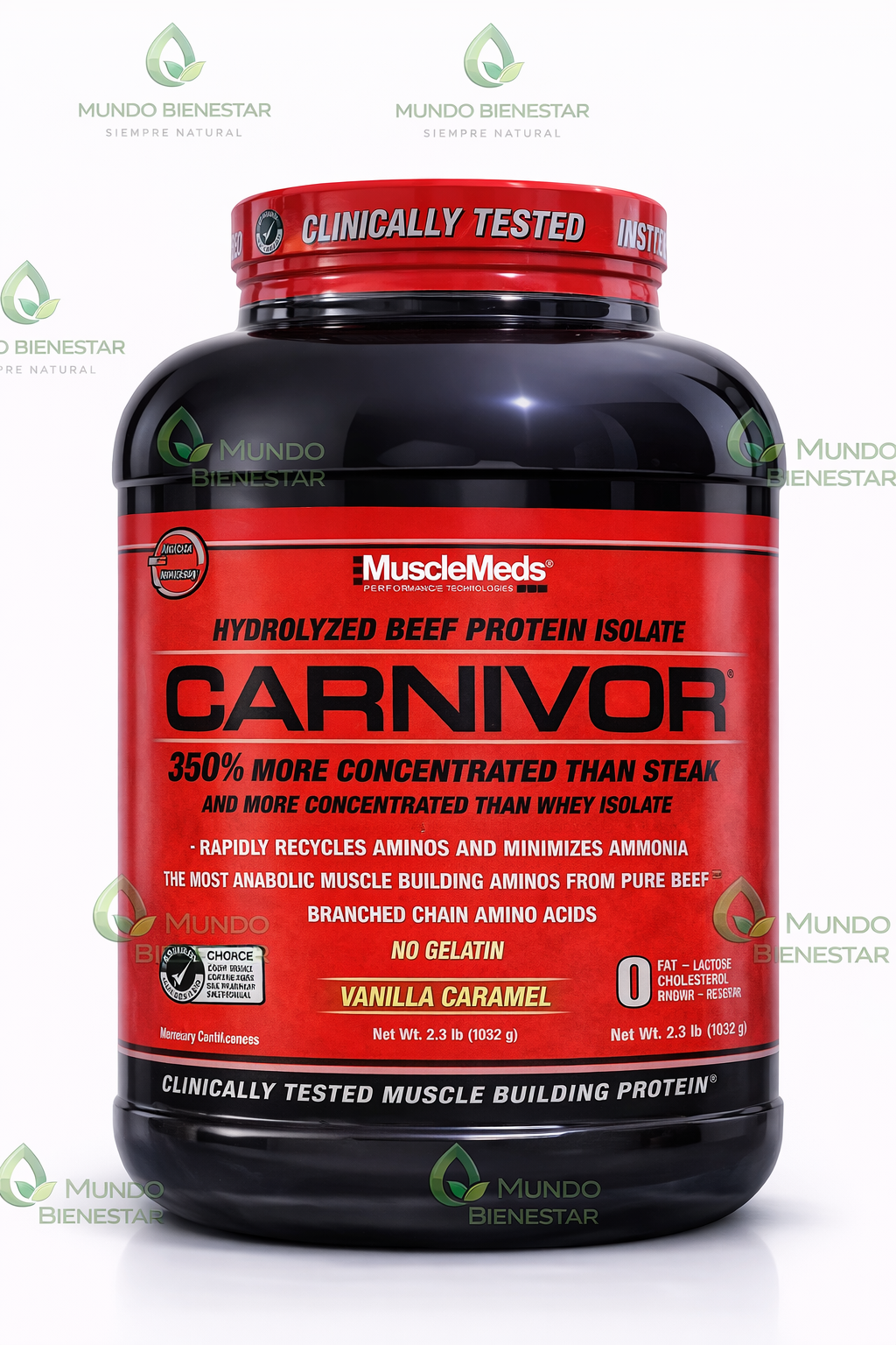 CARNIVOR PROTEINA LIMPIA DE 4 LIBRAS
