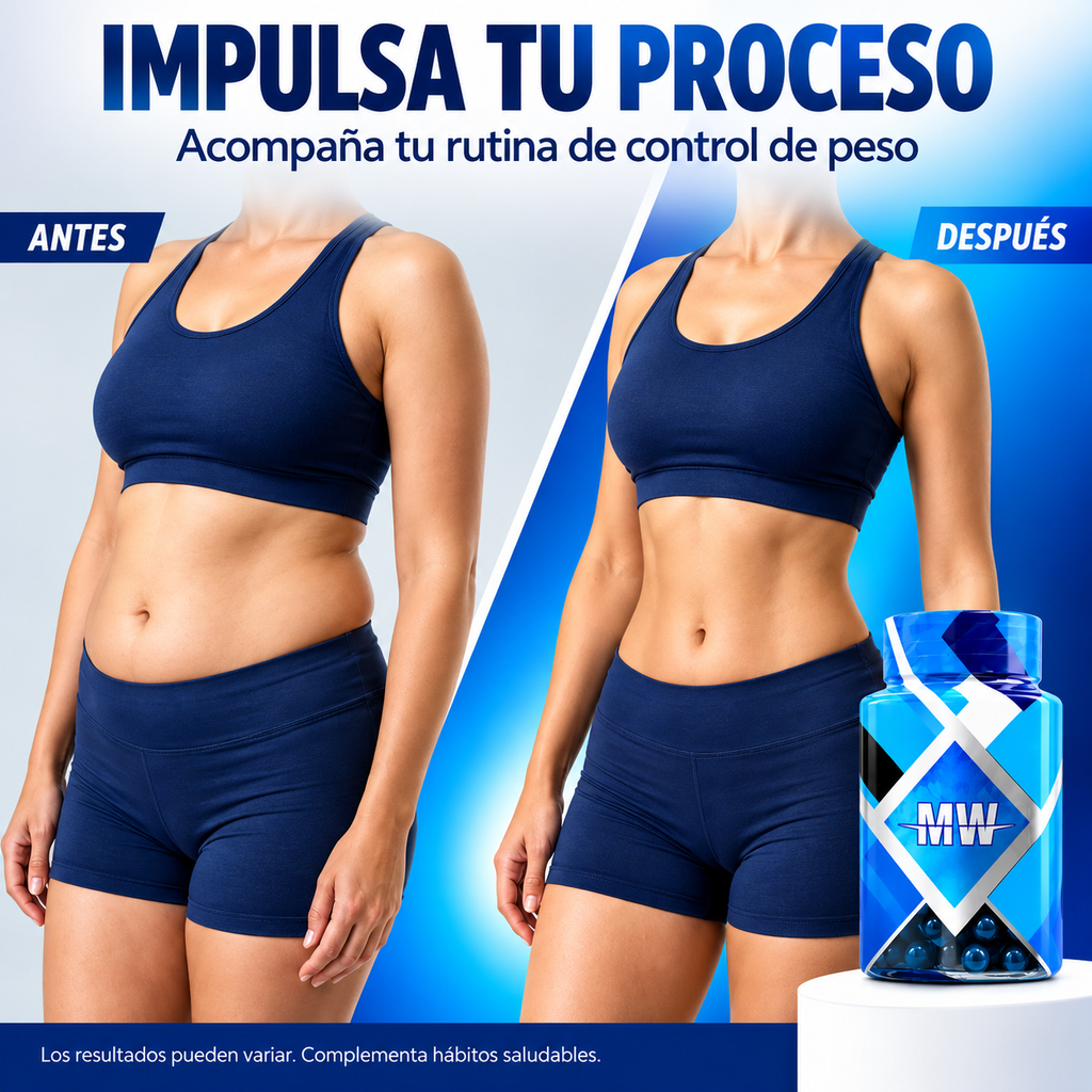 Quemador de Grasa Liporeductor MW | Termogénico Natural para Bajar de Peso