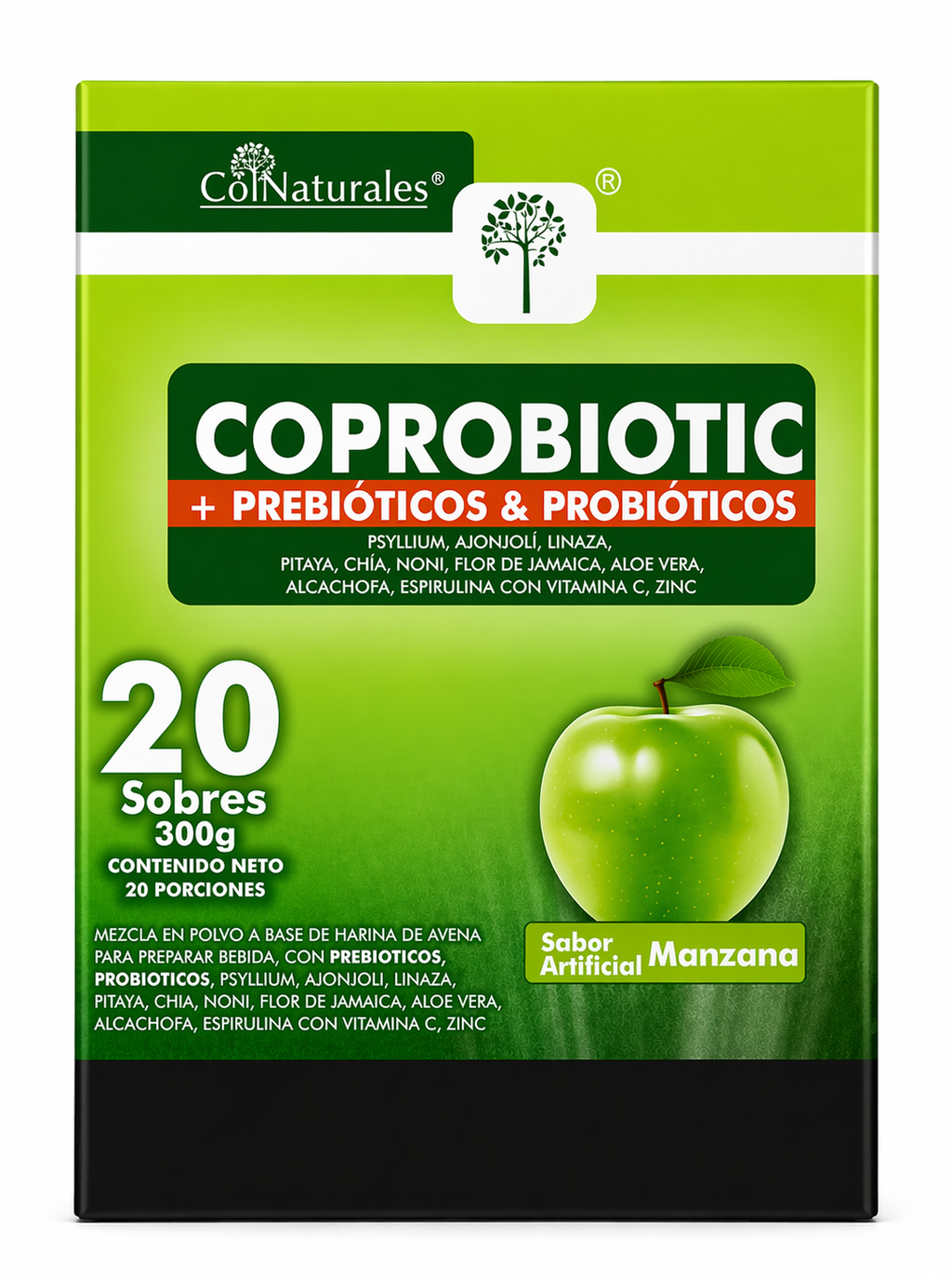 CORPROBIOTIC PROBIÓTICOS Y PREBIÓTICOS X 20 SOBRES | SALUD DIGESTIVA