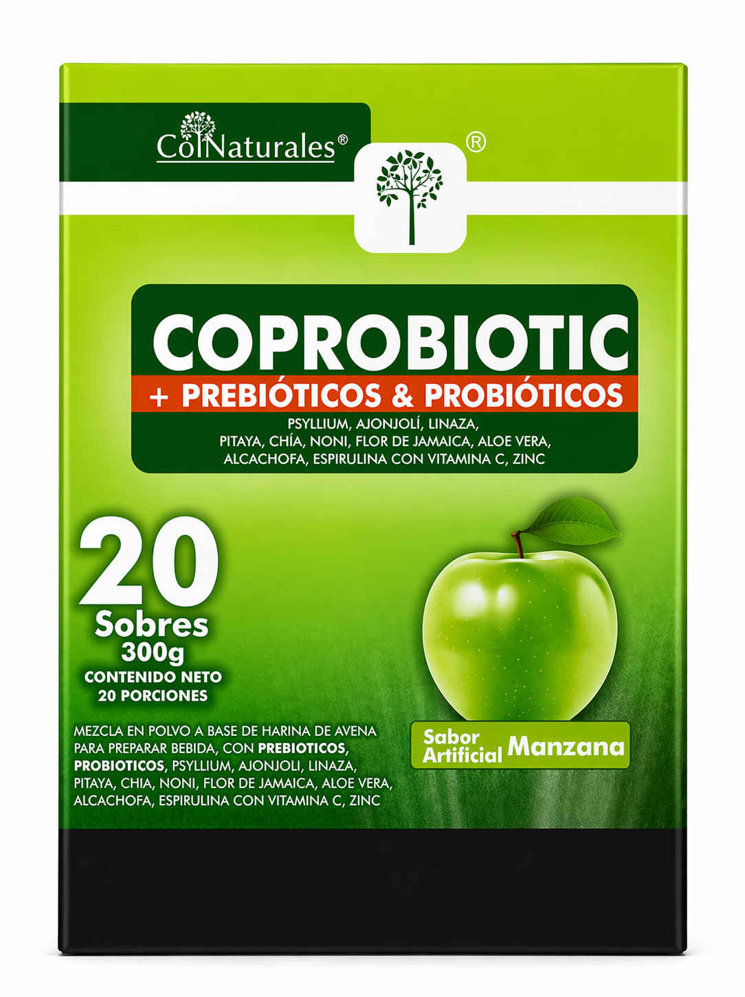 CORPROBIOTIC PROBIÓTICOS Y PREBIÓTICOS X 20 SOBRES | SALUD DIGESTIVA