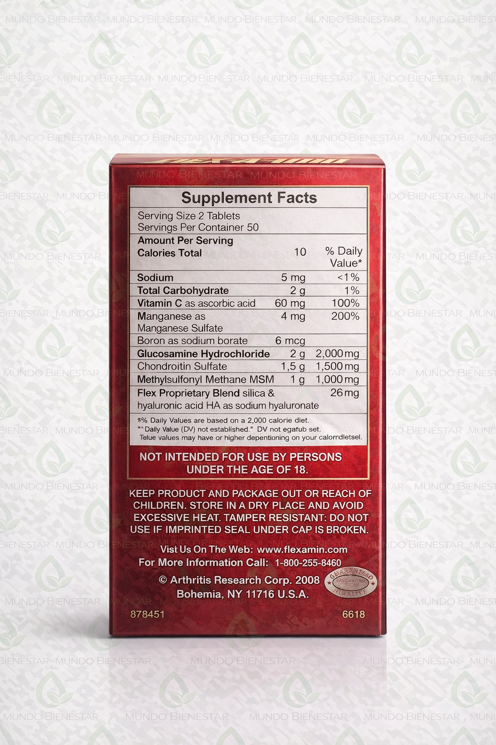 FLEXAMIN X 100 CAPSULAS