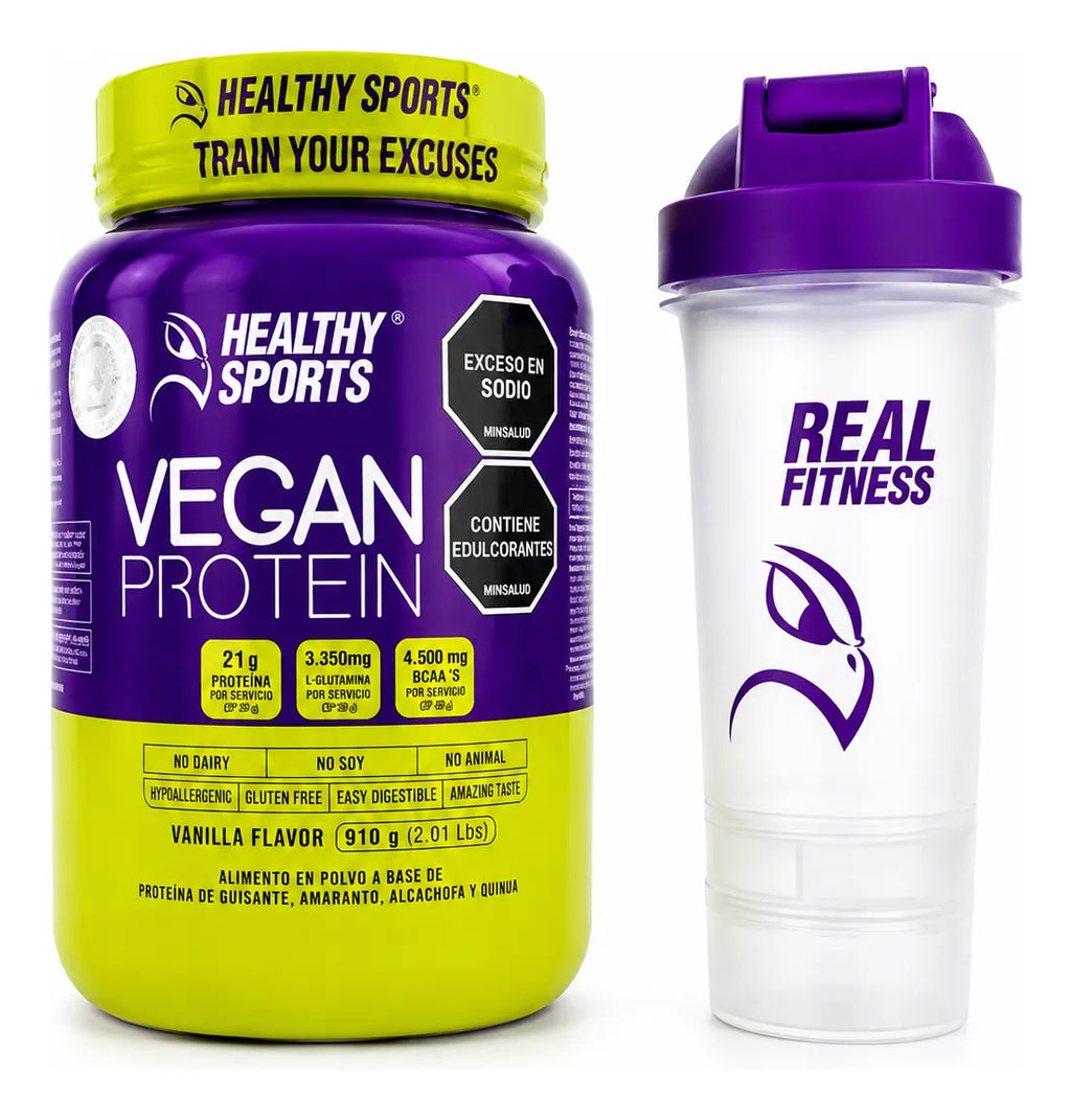 Proteína Vegana Healthy America 2 Libras | Plant-Based